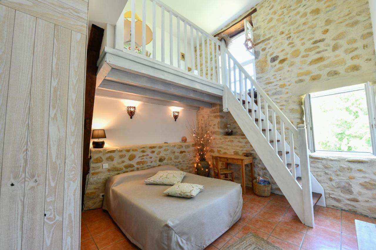 La Ferme Dague Bed and Breakfast Lasseube Exteriör bild